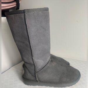 UGG Charcoal Suede Boots